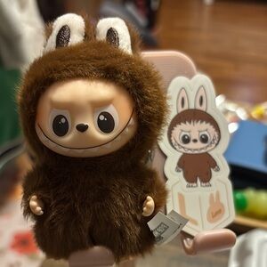 Cute Brown Furry Character Figure